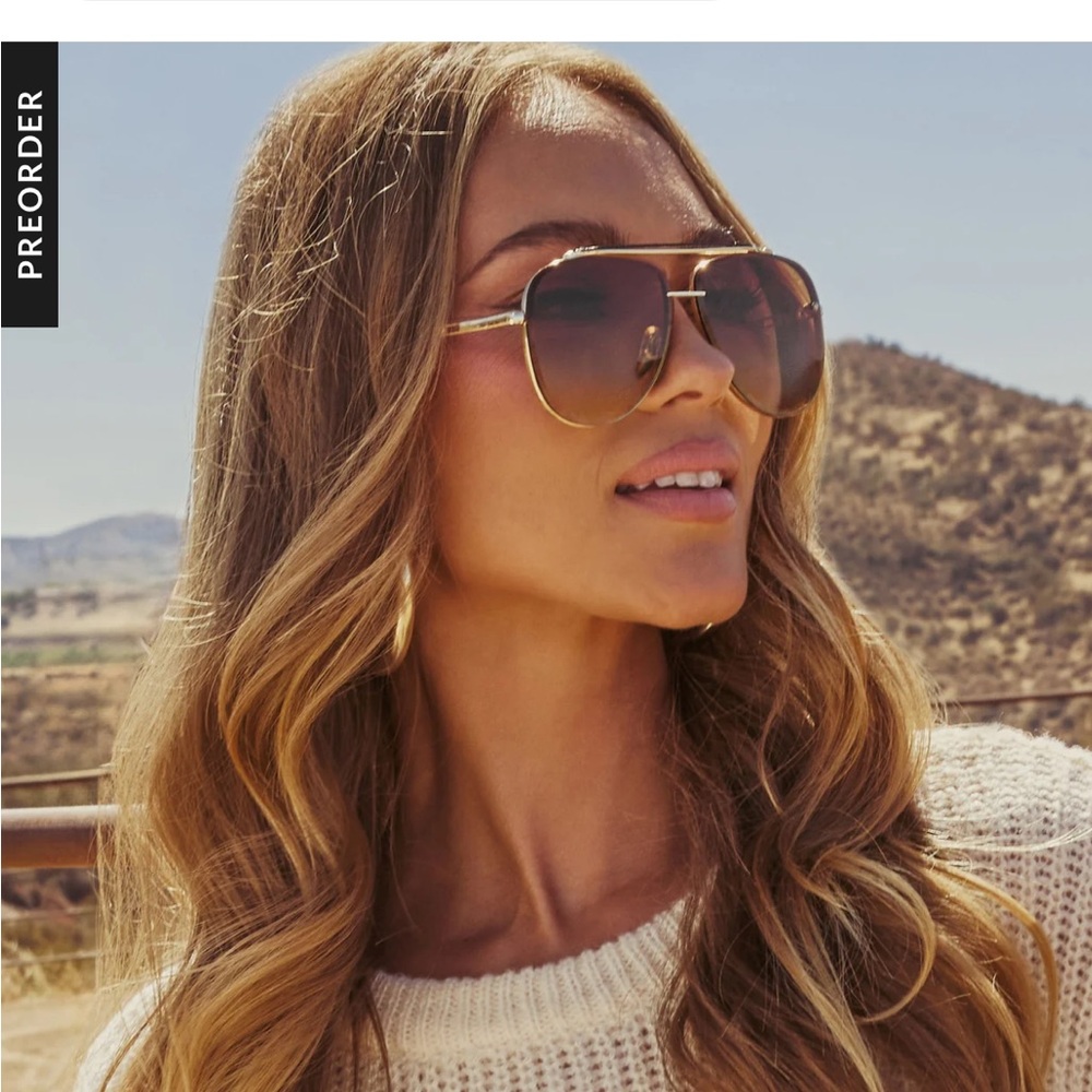 VICI Gold Aviator Sunglasses